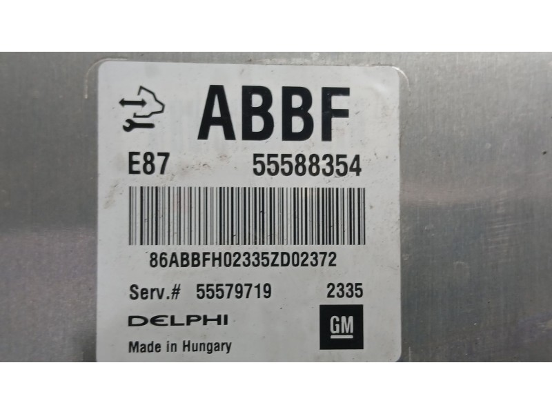 Recambio de centralita motor uce para chevrolet cruze hatchback (j305) 1.7 d referencia OEM IAM 55579719  