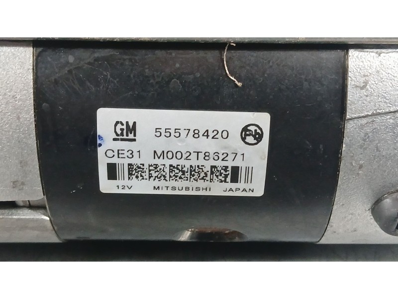 Recambio de motor arranque para chevrolet cruze hatchback (j305) 1.7 d referencia OEM IAM 55578420  