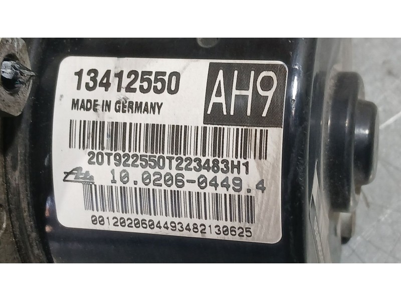 Recambio de abs para chevrolet cruze hatchback (j305) 1.7 d referencia OEM IAM 13344014  
