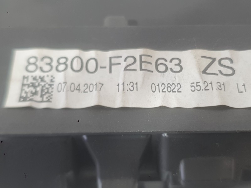 Recambio de cuadro instrumentos para toyota auris (-e18) 1.8 hybrid (zwee186) referencia OEM IAM 5530302351C1  