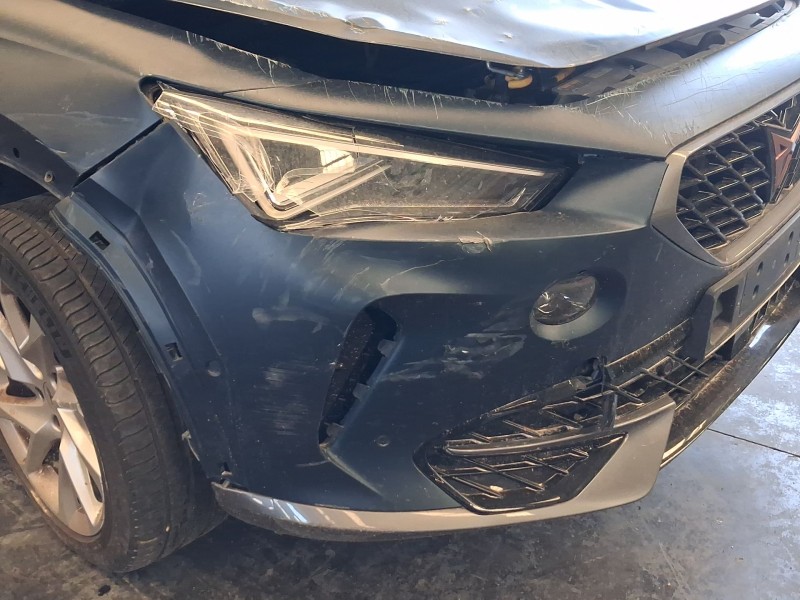 Recambio de paragolpes delantero para cupra formentor (km7, kmp) 1.5 tsi referencia OEM IAM 5FF807217QGRU TOCADO ROZADO 