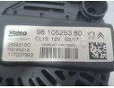 Recambio de alternador para peugeot 3008 ii suv (mc_, mr_, mj_, m4_) 1.6 bluehdi 100 referencia OEM IAM 1612458880 9810525380 