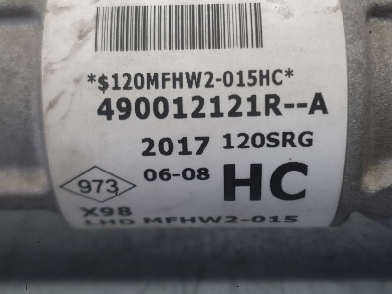 Recambio de cremallera direccion para renault clio iv (bh_) 0.9 tce 90 referencia OEM IAM 490018833R MECANICA 