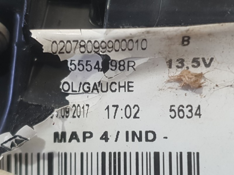 Recambio de piloto trasero izquierdo exterior para renault clio iv (bh_) 0.9 tce 90 referencia OEM IAM 265554091R  