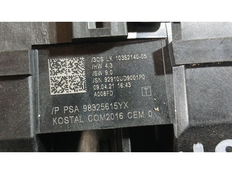 Recambio de mando luces y limpia para opel corsa f (p2jo) 1.2 (68) referencia OEM IAM 98426955YX  