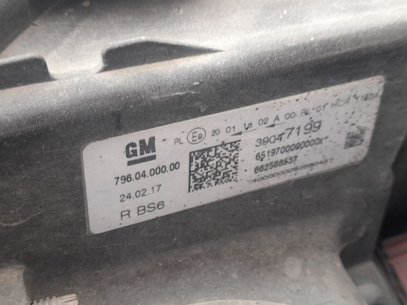 Recambio de faro derecho para opel astra k sports tourer (b16) 1.6 cdti (35) referencia OEM IAM 39081893 XENON 