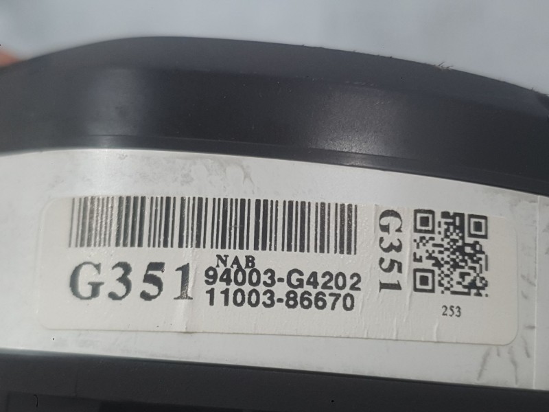 Recambio de cuadro instrumentos para hyundai i30 fastback (pde, pden) 1.0 t-gdi referencia OEM IAM 94003G4202  