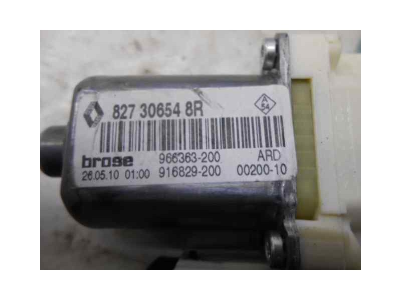 Recambio de motor elevalunas trasero derecho para renault megane iii berlina 5 p dynamique referencia OEM IAM 827306548R 9663632
