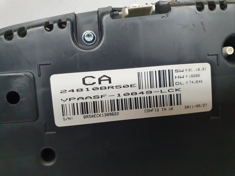 Recambio de cuadro instrumentos para nissan qashqai+2 (jj10) acenta referencia OEM IAM 24810BR50E VPAASF10849LCK 