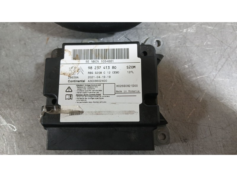 Recambio de airbag delantero izquierdo para opel corsa f (p2jo) 1.2 (68) referencia OEM IAM 39198947 AUTOLIV 6465875EQE