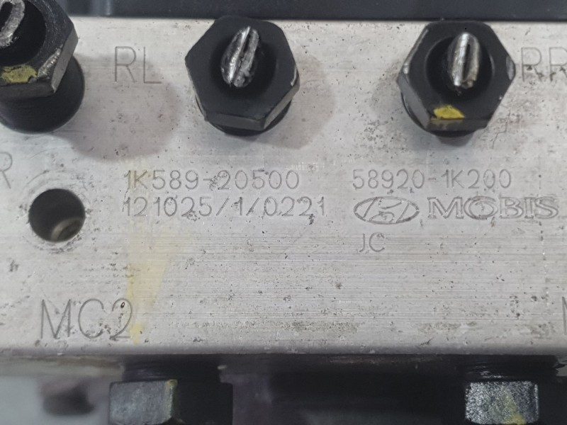 Recambio de abs para hyundai ix20 (jc) 1.4 referencia OEM IAM 589201K200  