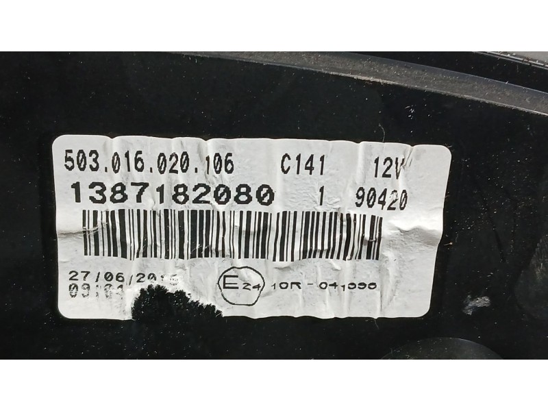 Recambio de cuadro instrumentos para challenger trigano autocarabana (250_) 150 multijet 2.3 d referencia OEM IAM 1383776080  