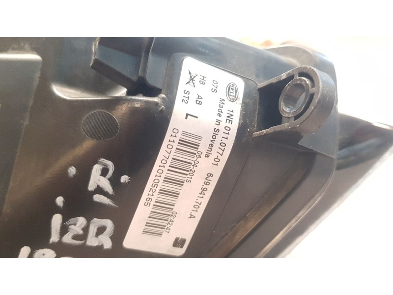Recambio de faro antiniebla izquierdo para seat leon (5f1) 1.4 tsi referencia OEM IAM 6J9941701A  