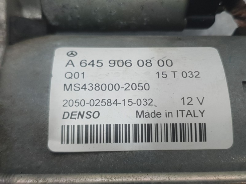 Recambio de motor arranque para mercedes-benz clase b sports tourer (w246, w242) b 200 cdi / d (246.208) referencia OEM IAM A645