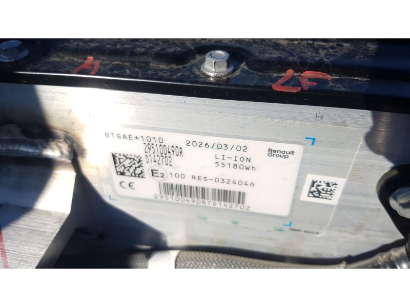 Recambio de bateria para renault megane iv hatchback (b9a/m/n_) 1.6 dci 130 (b9a4) referencia OEM IAM   