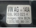 Recambio de alternador para seat leon (5f1) 1.6 tdi referencia OEM IAM 03L903023LX 03L903023L 