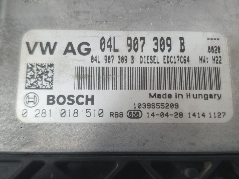 Recambio de centralita motor uce para seat leon (5f1) 1.6 tdi referencia OEM IAM 04L906021M  