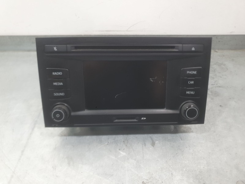 Recambio de sistema audio / radio cd para seat leon (5f1) 1.6 tdi referencia OEM IAM   