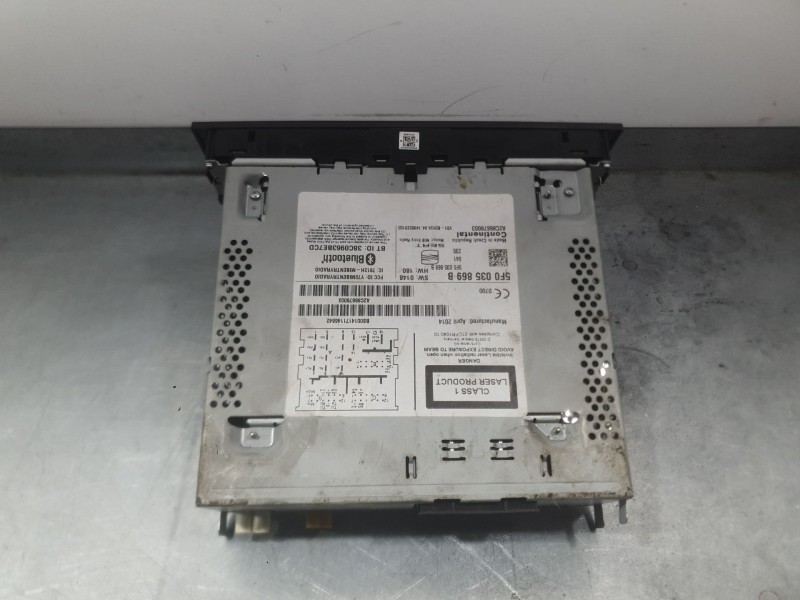 Recambio de sistema audio / radio cd para seat leon (5f1) 1.6 tdi referencia OEM IAM   