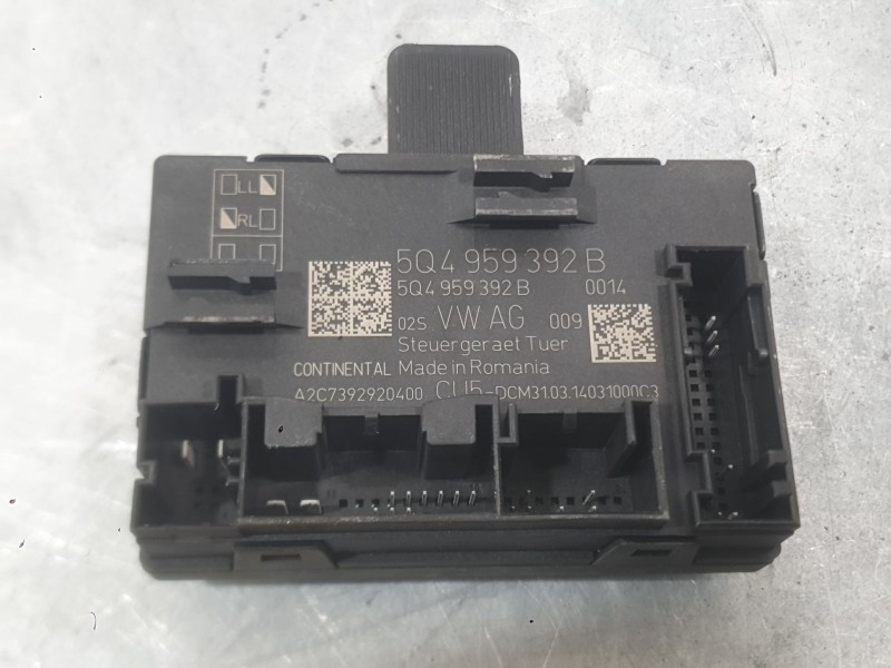 Recambio de modulo electronico para seat leon (5f1) 1.6 tdi referencia OEM IAM  DLE. DERECHO 