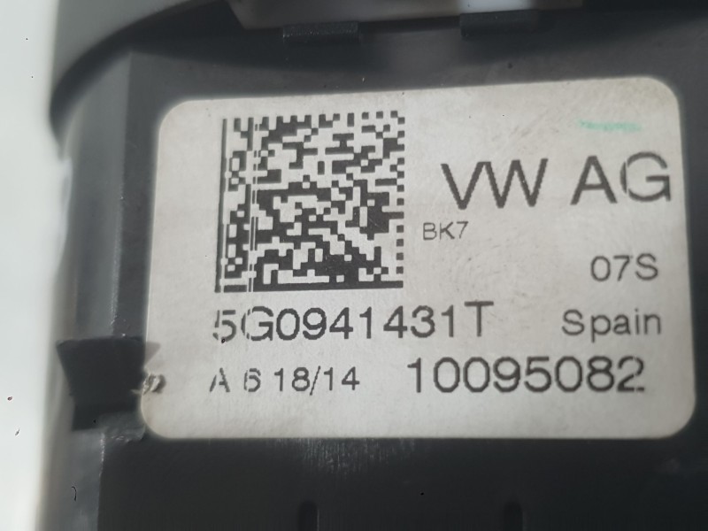 Recambio de mando luces para seat leon (5f1) 1.6 tdi referencia OEM IAM 5G0941431AHWZU  