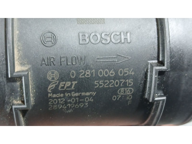 Recambio de caudalimetro para alfa romeo giulietta (940_) 2.0 jtdm (940.fxl1a) referencia OEM IAM 51831050  