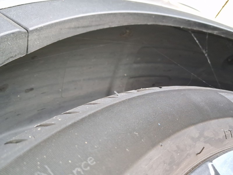 Recambio de plastico pase rueda tras. izq. para hyundai bayon (bc3) 1.0 t-gdi referencia OEM IAM 86821Q0400  