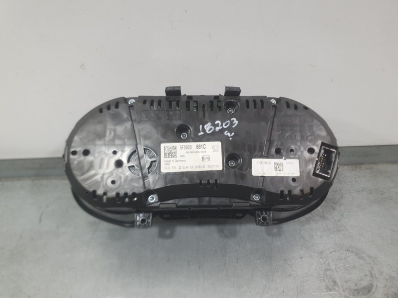 Recambio de cuadro instrumentos para seat leon (5f1) 1.6 tdi referencia OEM IAM 5F0920861C  