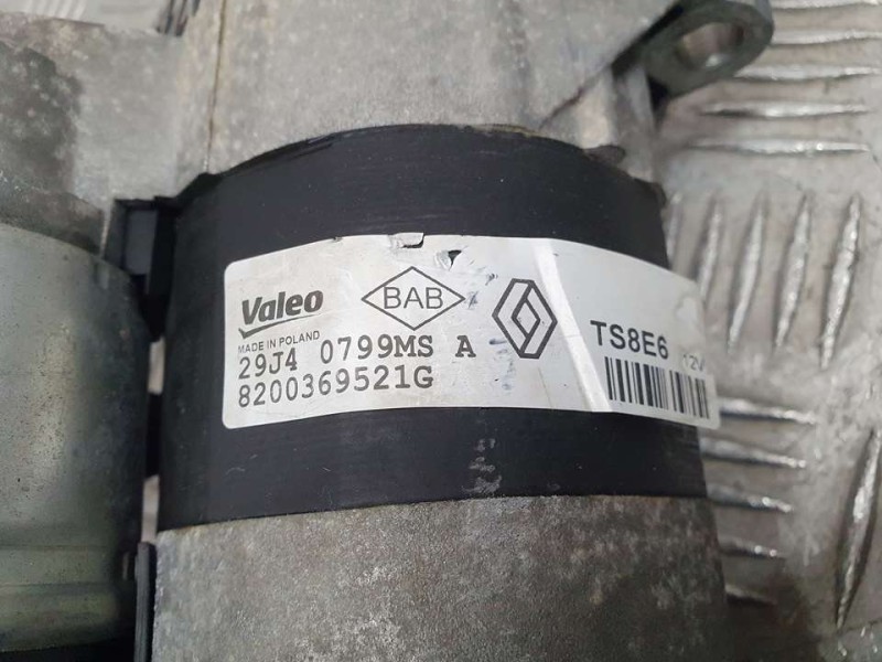 Recambio de motor arranque para renault clio iv expression referencia OEM IAM 8200369521G TS8E6 VALEO