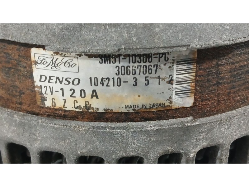 Recambio de alternador para volvo s40 ii (544) 2.0 d referencia OEM IAM 36050997  