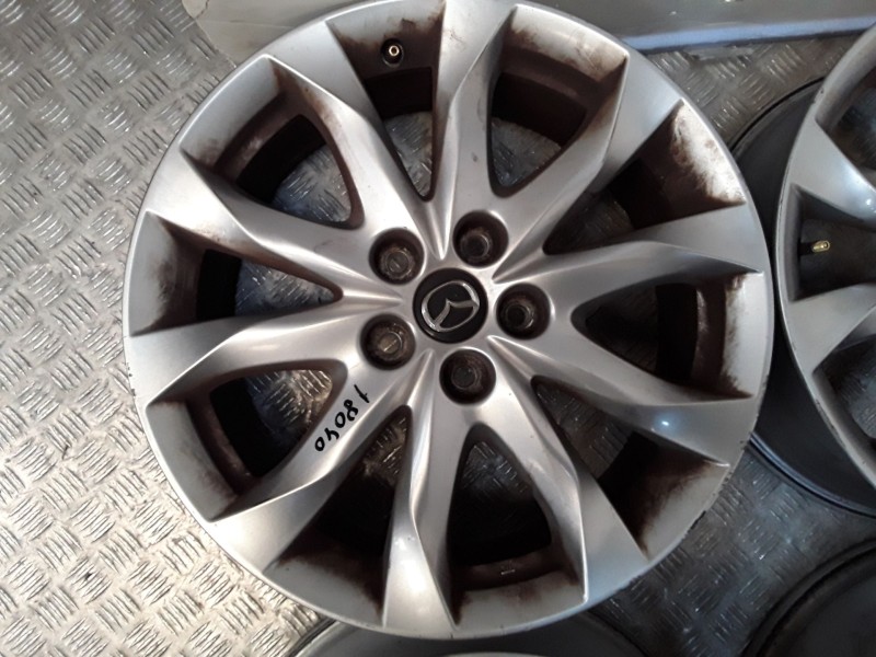 Recambio de juego llantas aluminio para mazda 3 (bm, bn) 2.0 referencia OEM IAM 7X18 5 TORN ET 50 ALUMINIO ROZADAS