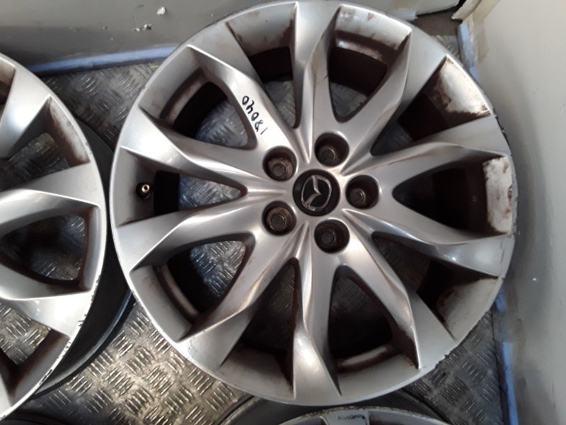 Recambio de juego llantas aluminio para mazda 3 (bm, bn) 2.0 referencia OEM IAM 7X18 5 TORN ET 50 ALUMINIO ROZADAS
