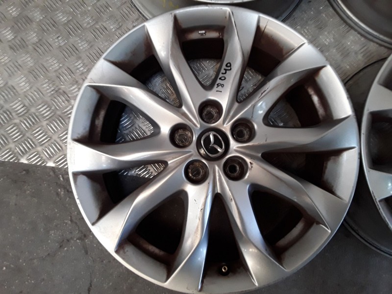 Recambio de juego llantas aluminio para mazda 3 (bm, bn) 2.0 referencia OEM IAM 7X18 5 TORN ET 50 ALUMINIO ROZADAS