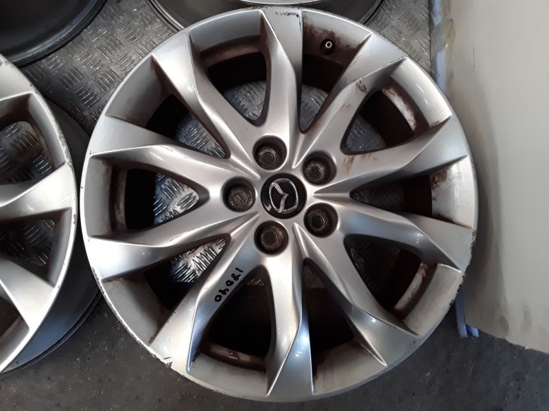Recambio de juego llantas aluminio para mazda 3 (bm, bn) 2.0 referencia OEM IAM 7X18 5 TORN ET 50 ALUMINIO ROZADAS