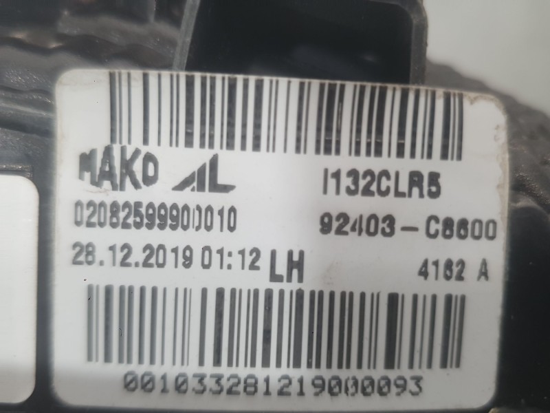 Recambio de piloto trasero izquierdo interior para hyundai i20 ii (gb, ib) 1.0 t-gdi referencia OEM IAM 92403C8000  
