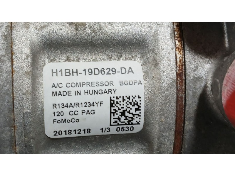 Recambio de compresor aire acondicionado para ford fiesta vii (hj, hf) 1.1 ti-vct referencia OEM IAM 2673870  