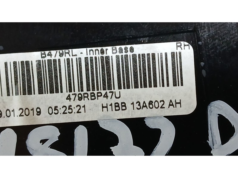 Recambio de piloto trasero derecho interior para ford fiesta vii (hj, hf) 1.1 ti-vct referencia OEM IAM 2527139  