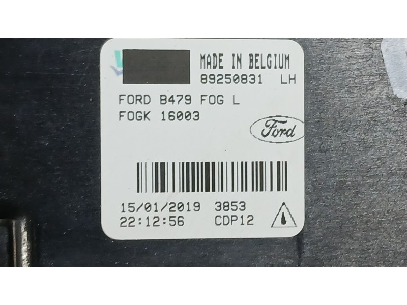 Recambio de faro antiniebla izquierdo para ford fiesta vii (hj, hf) 1.1 ti-vct referencia OEM IAM 2112660  
