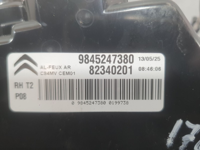 Recambio de piloto trasero derecho interior para citroën c5 aircross (ac_, aj_, ar_, a4_) 1.5 bluehdi 130 (acyhzj, acyhzr) refer