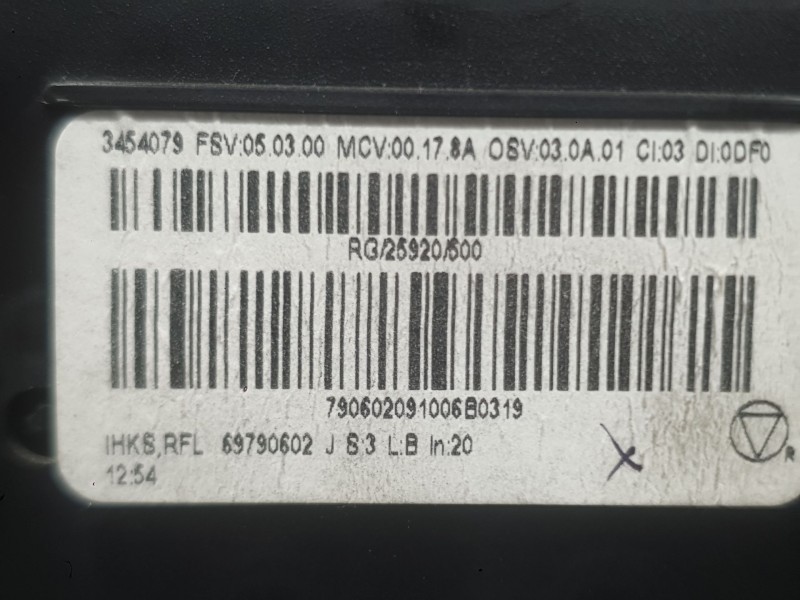 Recambio de mando calefaccion / aire acondicionado para mini mini (r56) one referencia OEM IAM 64113454854  
