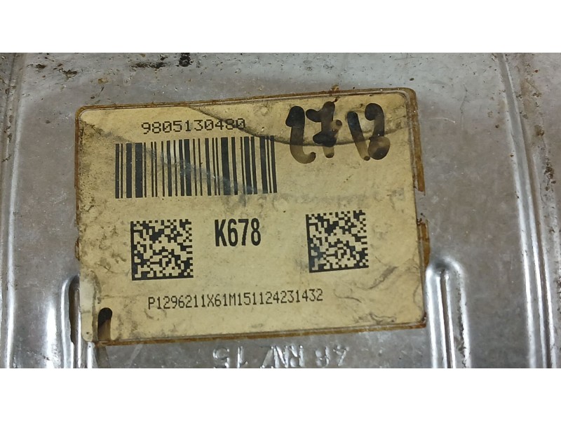 Recambio de catalizador para peugeot 208 i (ca_, cc_) 1.6 bluehdi 100 referencia OEM IAM 9823467180  