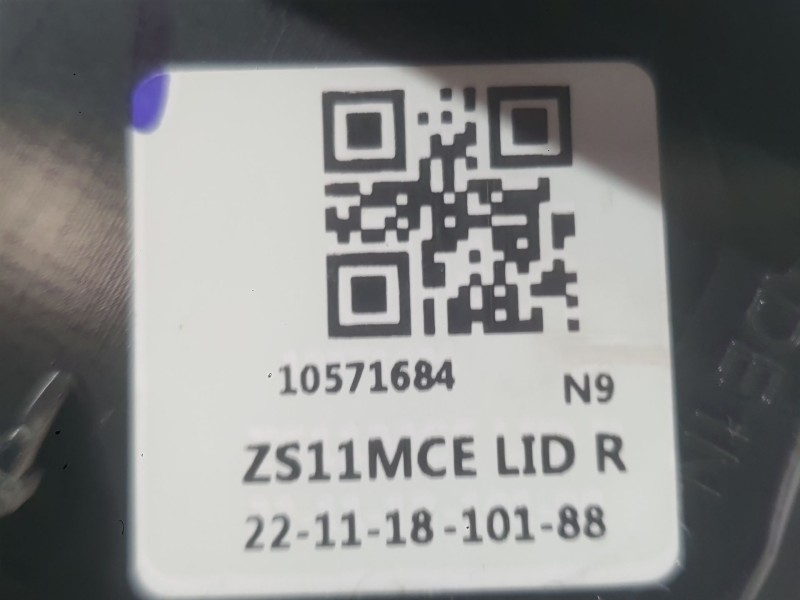 Recambio de piloto trasero derecho interior para mg zs suv (azs1) 1.5 vti referencia OEM IAM 10571684  