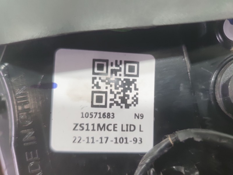 Recambio de piloto trasero izquierdo interior para mg zs suv (azs1) 1.5 vti referencia OEM IAM 10571683  