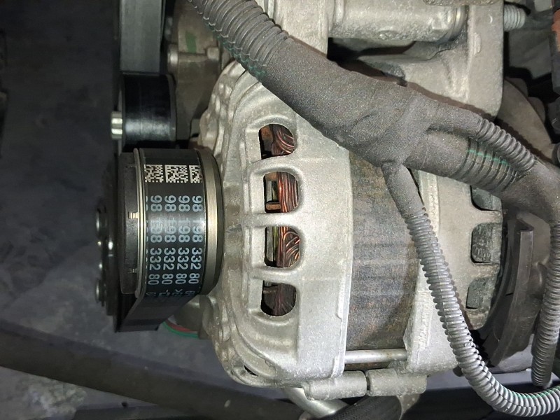 Recambio de alternador para peugeot 208 i (ca_, cc_) 1.2 puretech 82 referencia OEM IAM 9809391880 1610048280 