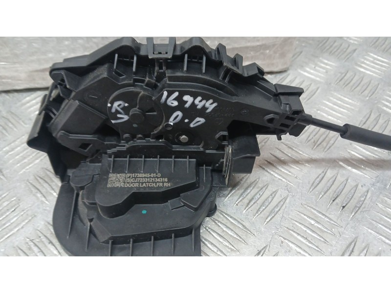 Recambio de cerradura puerta delantera derecha para tesla model 3 (5yj3) ev referencia OEM IAM 173894501D  