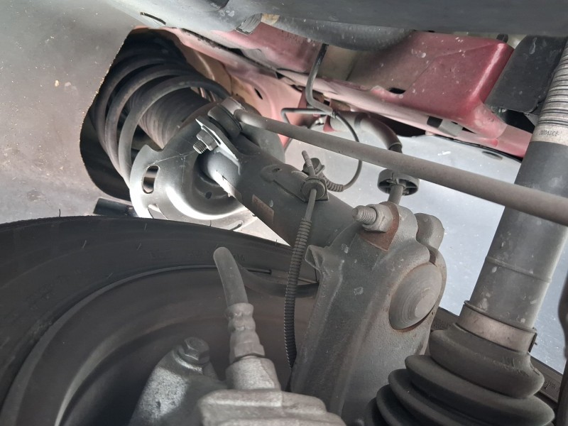 Recambio de amortiguador delantero derecho para peugeot 208 i (ca_, cc_) 1.2 puretech 82 referencia OEM IAM 9804831280  