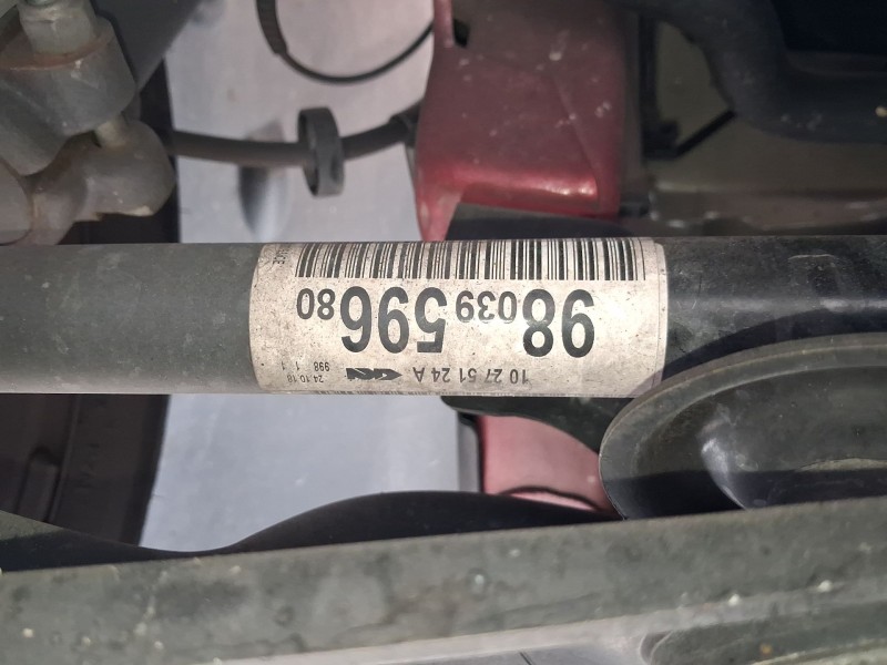 Recambio de transmision delantera derecha para peugeot 208 i (ca_, cc_) 1.2 puretech 82 referencia OEM IAM 9803959680  