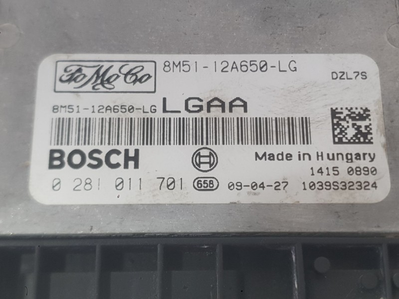 Recambio de centralita motor uce para ford focus ii turnier (da_, ffs, ds) 1.6 tdci referencia OEM IAM 5U7112A650AB  
