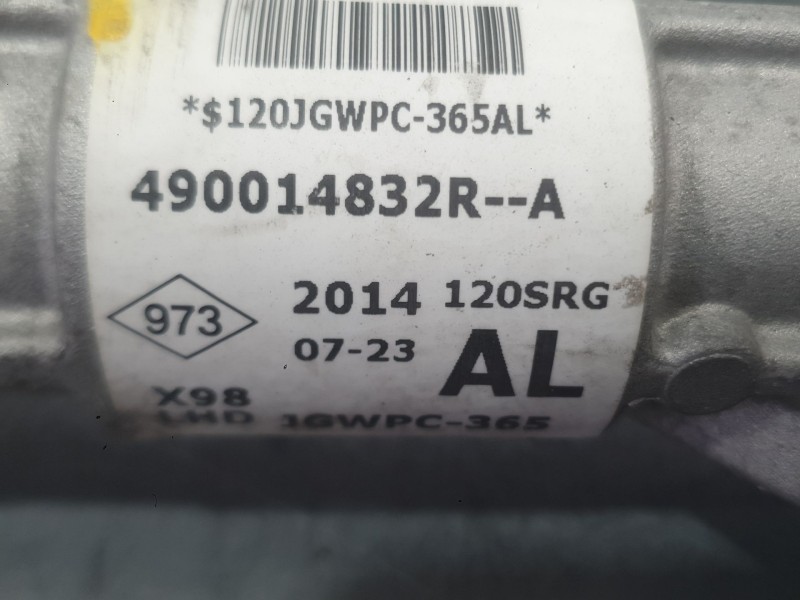 Recambio de cremallera direccion para renault clio iv (bh_) 1.5 dci 75 referencia OEM IAM 490018833R 490016510R 