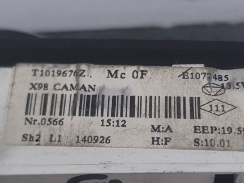 Recambio de mando calefaccion / aire acondicionado para renault clio iv (bh_) 1.5 dci 75 referencia OEM IAM 275704632R  